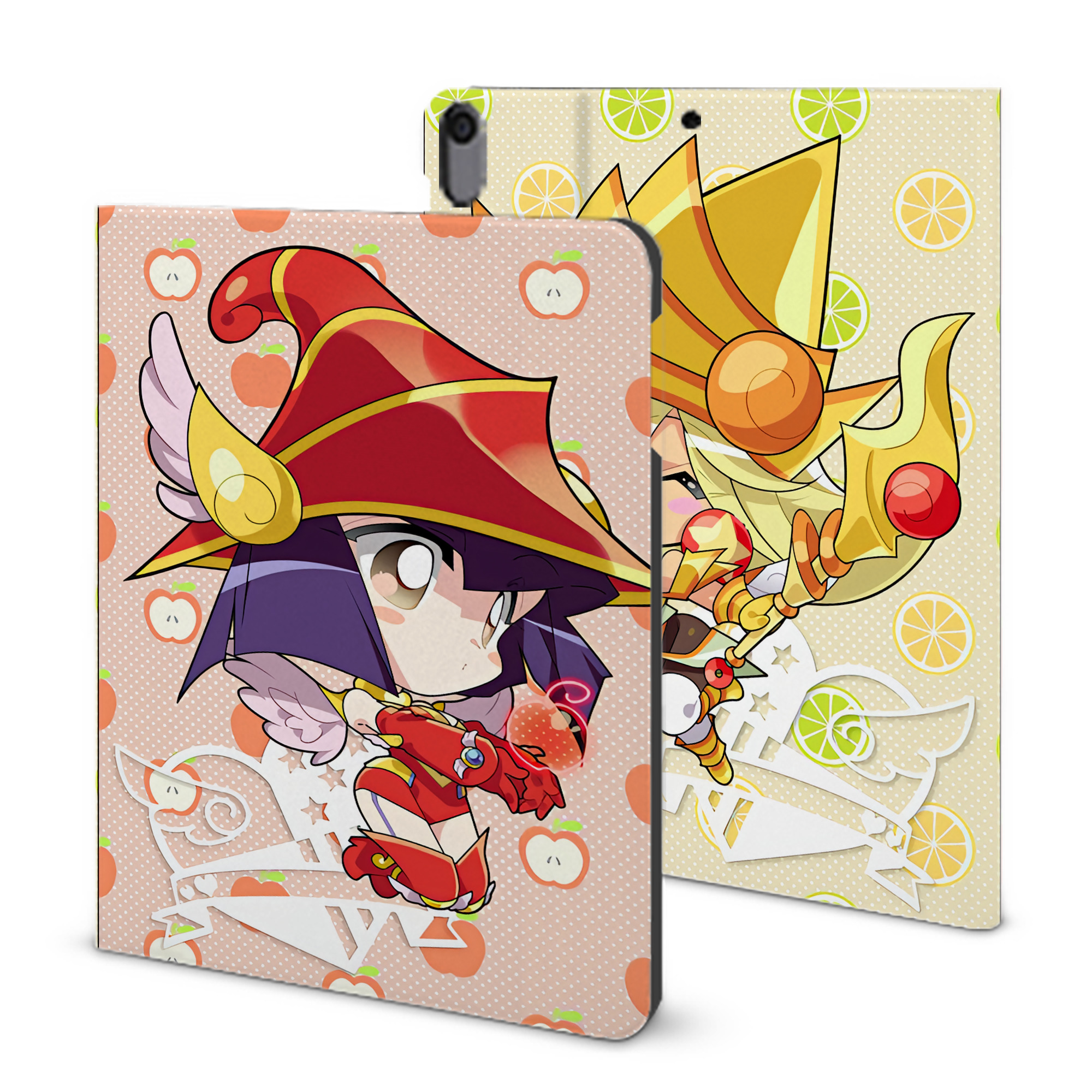 （画像用） 遊☆戯☆王 Yu-Gi-Oh! IPad ケース ブック型 PUレザー TPU 耐衝撃 軽量 薄型 ペン収納なし 全面保護 IPad 各モデル対応